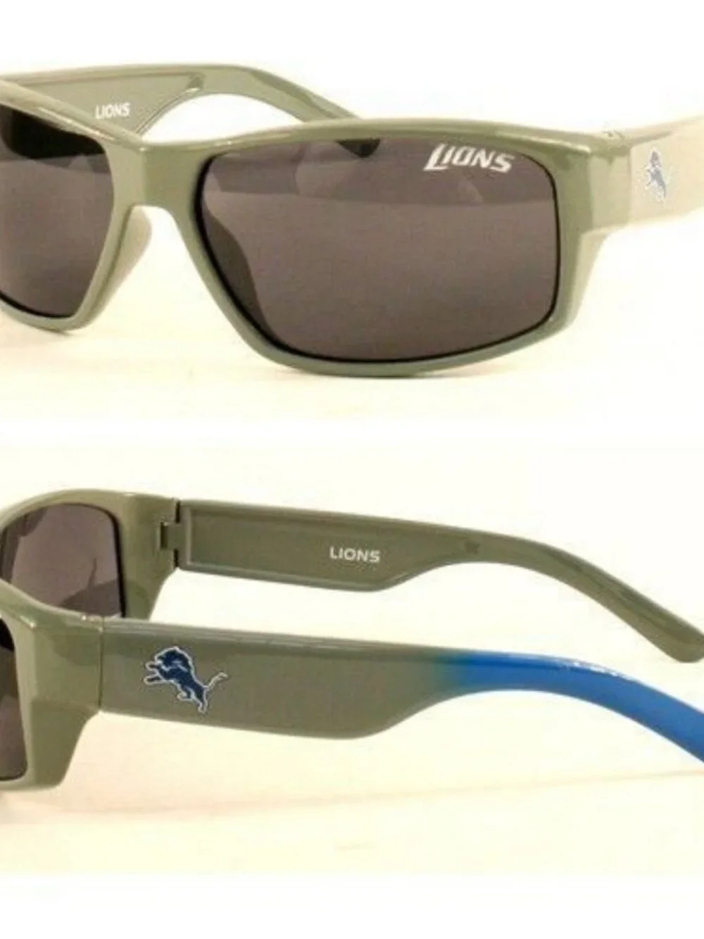 Detroit Lions Sunglasses Polarized Chollo Fade Style NFL Official Merch